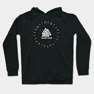 Valknut and Runes Hoodie